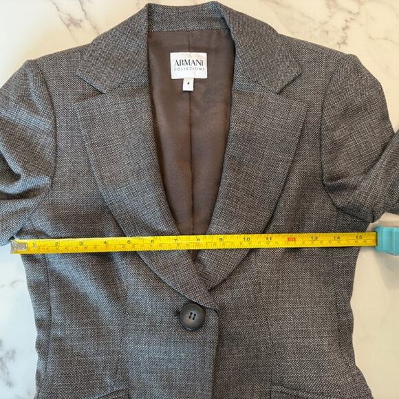 Armani Collezioni Wool Blazer - Size 4 - Picture 11 of 14